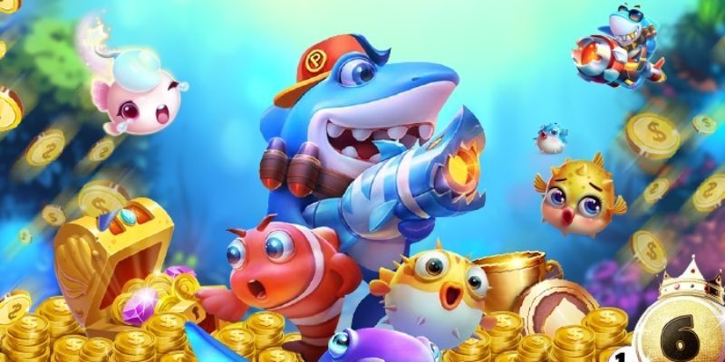 Sảnh JILI đầy màu sắc trong Bắn Cá F8BET